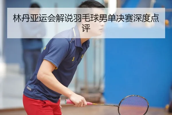 林丹亚运会解说羽毛球男单决赛深度点评